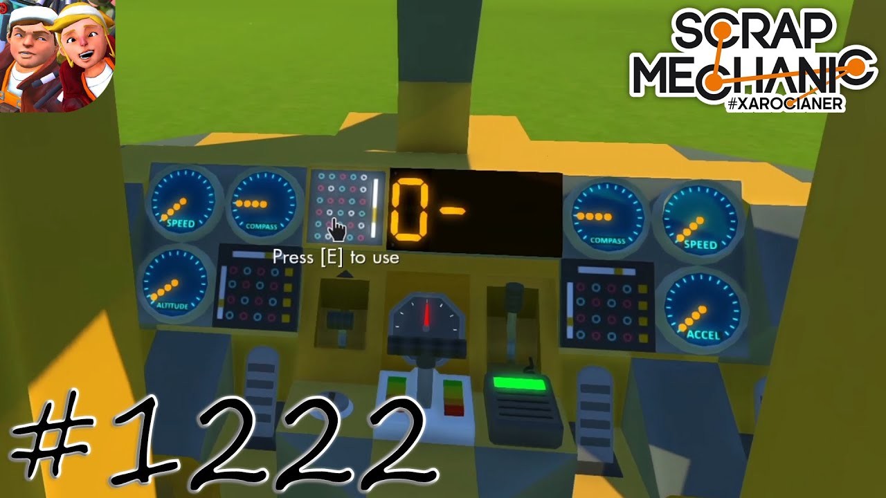 Scrap Mechanic ???? Zuschaueraufnahme ???? Mit Floschy ein Flugzeug bauen Teil 2 #1222