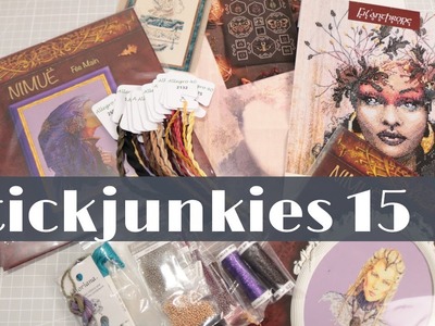 Stickjunkies #15 : Juni Kreuzstich Projekte, Parken, Teresa Wentzler Tipps, Misstigri Tutorial  HAUL