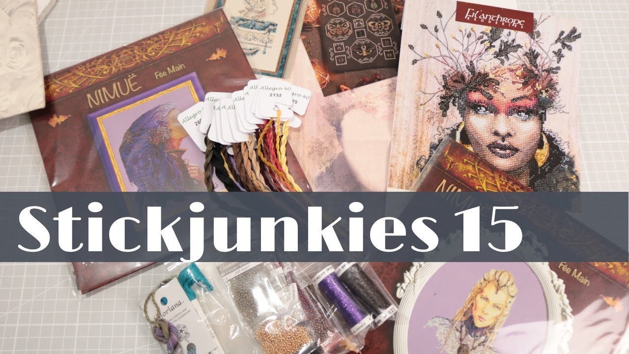 Stickjunkies #15 : Juni Kreuzstich Projekte, Parken, Teresa Wentzler Tipps, Misstigri Tutorial  HAUL