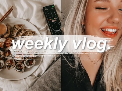 UNI BEWERBUNG, KURZE WOCHE & SELFTAN | Weekly Vlog | annalbk