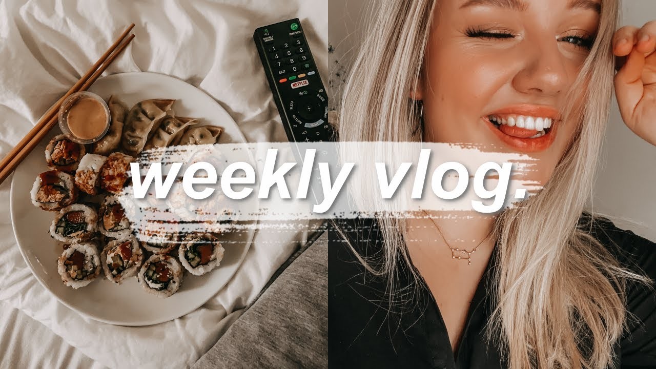 UNI BEWERBUNG, KURZE WOCHE & SELFTAN | Weekly Vlog | annalbk