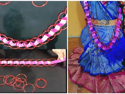 Bangles garland. diy bangles garland. handmade bangles garland