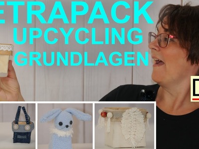 Basteln mit Tetrapack | Milchtüten Upcycling GRUNDLAGEN [Deutsch] 2020