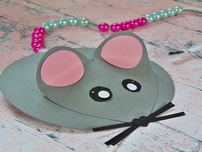 Basteln: Rechenmaus. Rechenkette selber machen. Zählkette