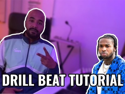 Drill Beat Tutorial mit Kimbo Beatz | Wie baut man einen Drill Beat? (Deutsch)
