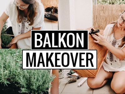Extreme Balkon Makeover für unter 300€ - DIY Möbel aus Holz einfach selber machen