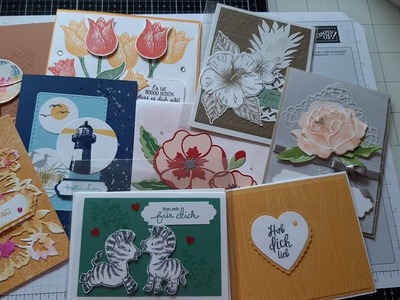 Kartenswap im Team KreativFreu(n)de  #Stampin'up