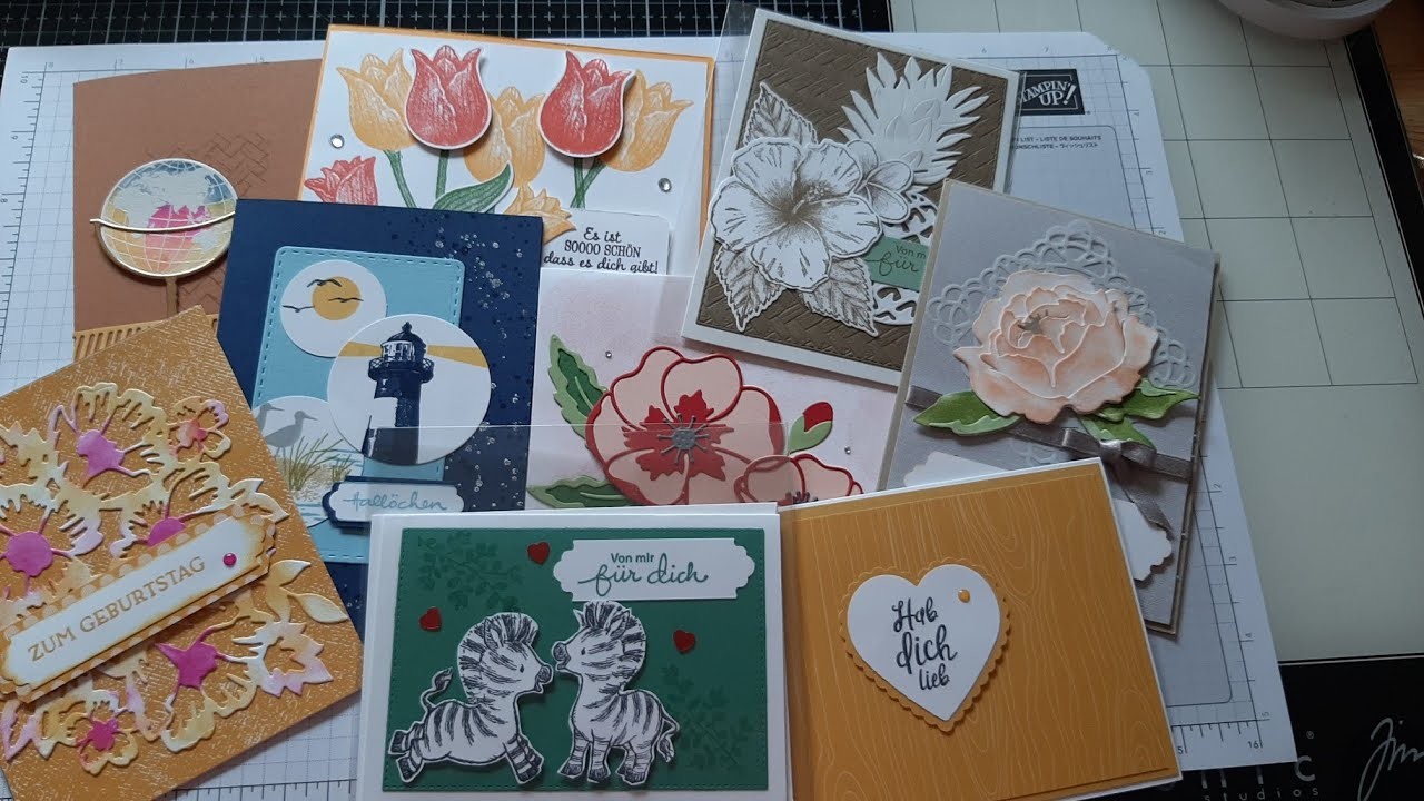 Kartenswap im Team KreativFreu(n)de  #Stampin'up