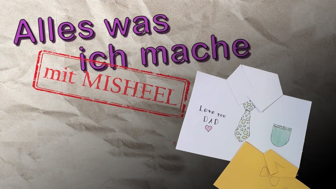 LEICHTES PAPIER HEMD BASTELN