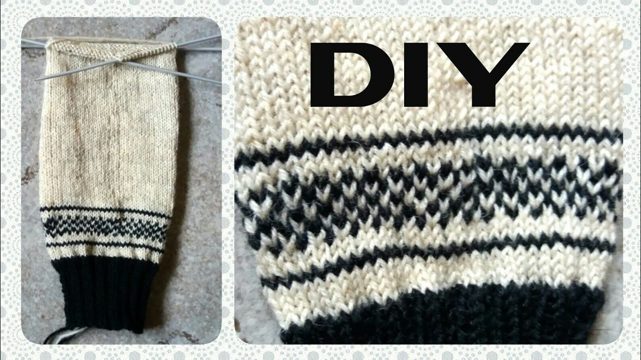 Norweger - Muster für Socken stricken • DIY  * Julebuergerfee