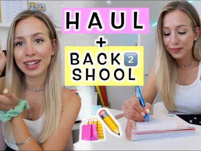 Plan mit mir meine BACK TO SCHOOL VIDEOWOCHE!✏️ Behind the scenes + Schreibwaren Haul - Cali Kessy