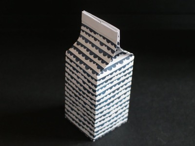 Schachtel selber basteln mit Papier für Geschenk zum Geburtstag, Muttertag & Weihnachten [W+]