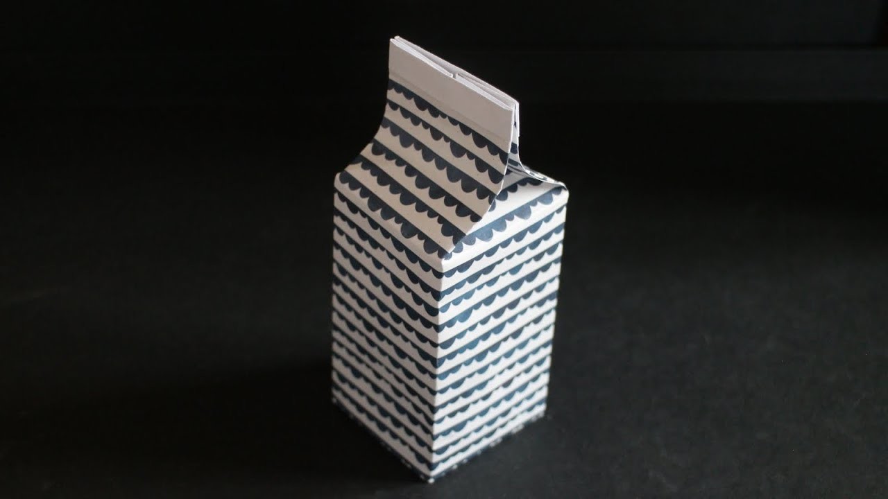 Schachtel selber basteln mit Papier für Geschenk zum Geburtstag, Muttertag & Weihnachten [W+]