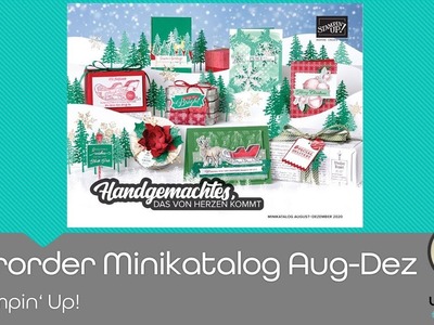 Vororder Minikatalog Aug-Dez 2020 Stampin' Up!