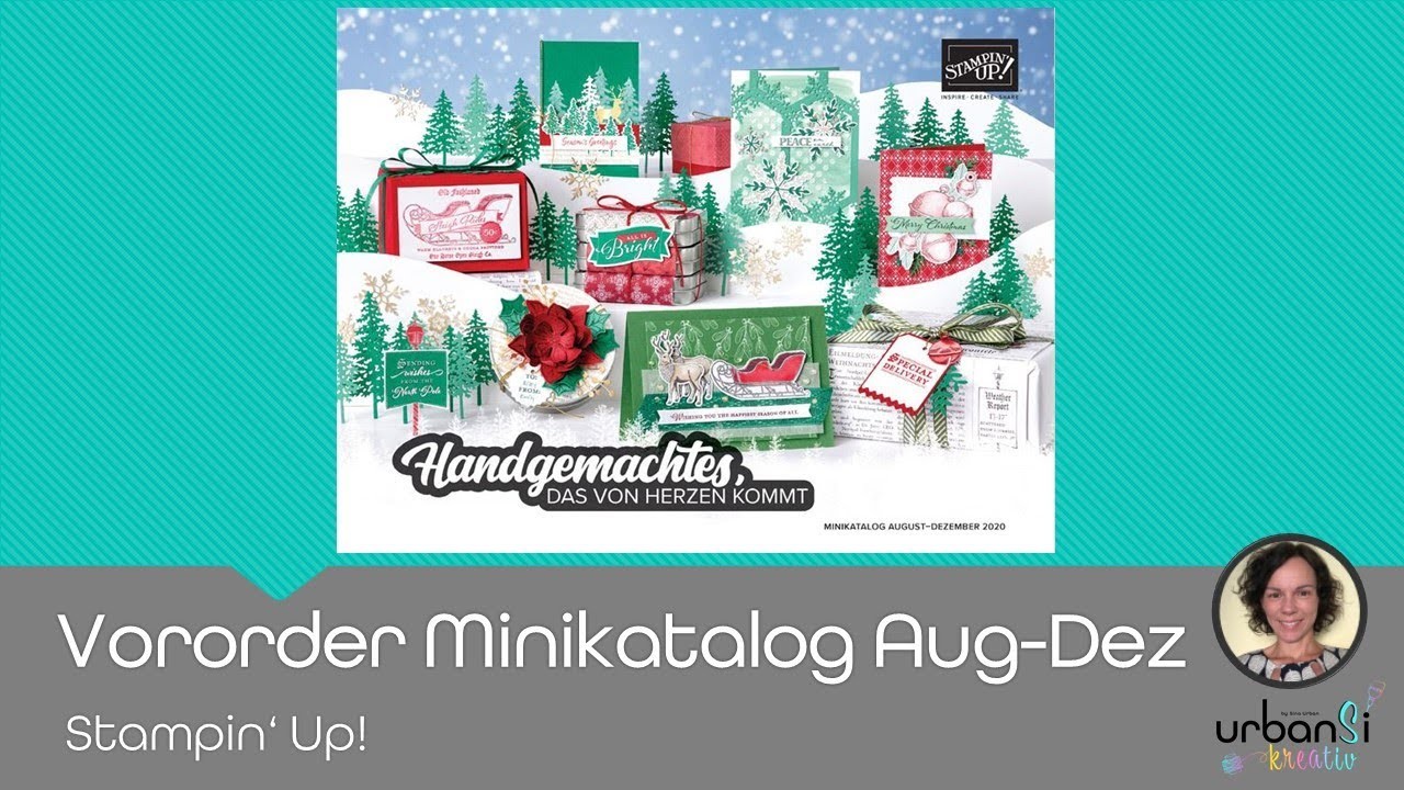 Vororder Minikatalog Aug-Dez 2020 Stampin' Up!