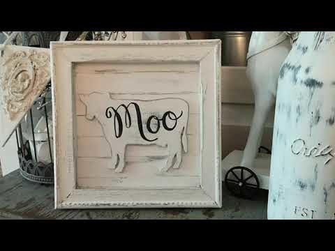 Dekobild in Farmhouse Stil