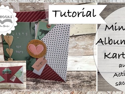 DIY * One Sheet Album Karte * How to make * Paper Craft * Luxe Paper Block * Tutorial