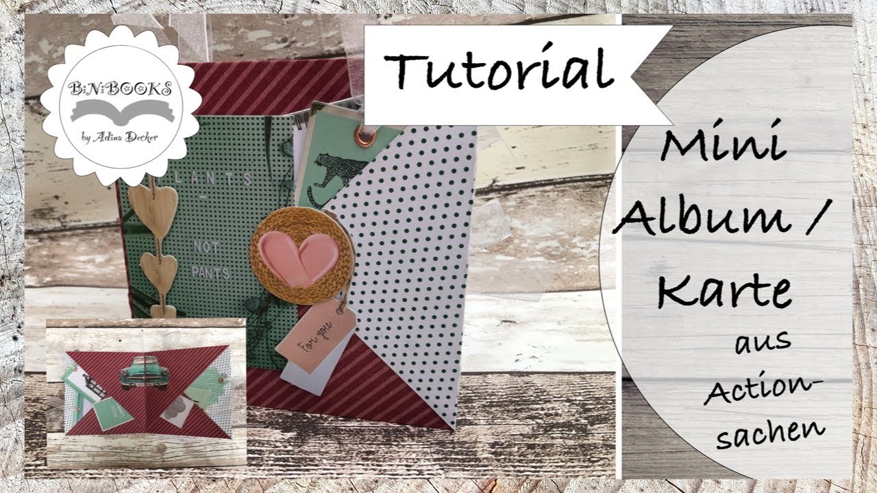 DIY * One Sheet Album Karte * How to make * Paper Craft * Luxe Paper Block * Tutorial