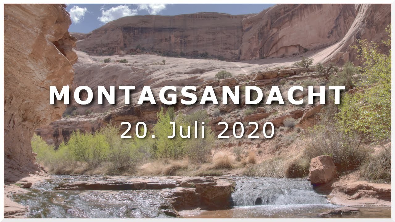 "Elias" - Montagsandacht am 20.07.