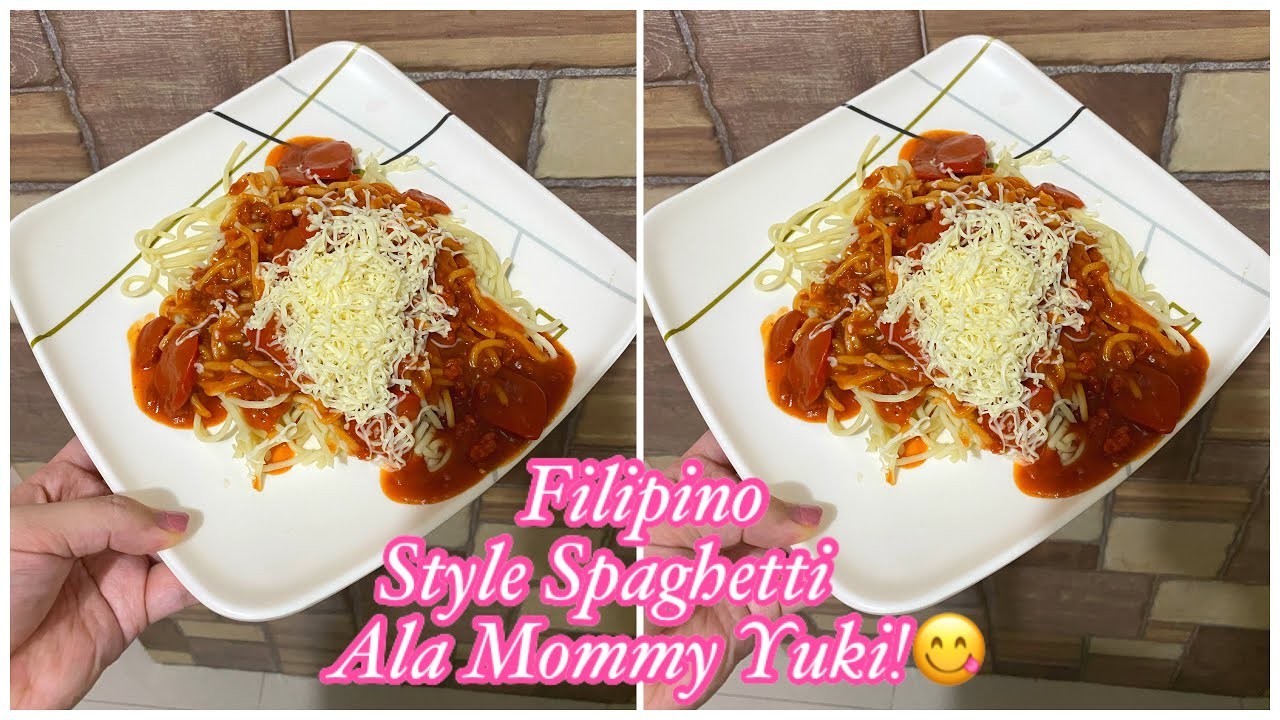 Filipino Spaghetti Sauce Recipe Super Easy At Masarap Magugustuhan Ng Lahat!???? | YukiCookVlog