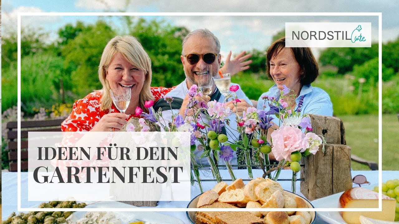 Ideen für dein Gartenfest | Nordstil Imke Riedebusch