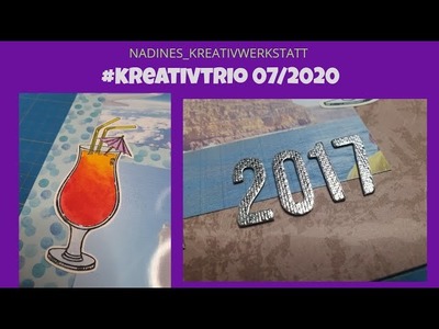 #kreativtrio 07.2020 - Cocktail Stempel | KreativTrio