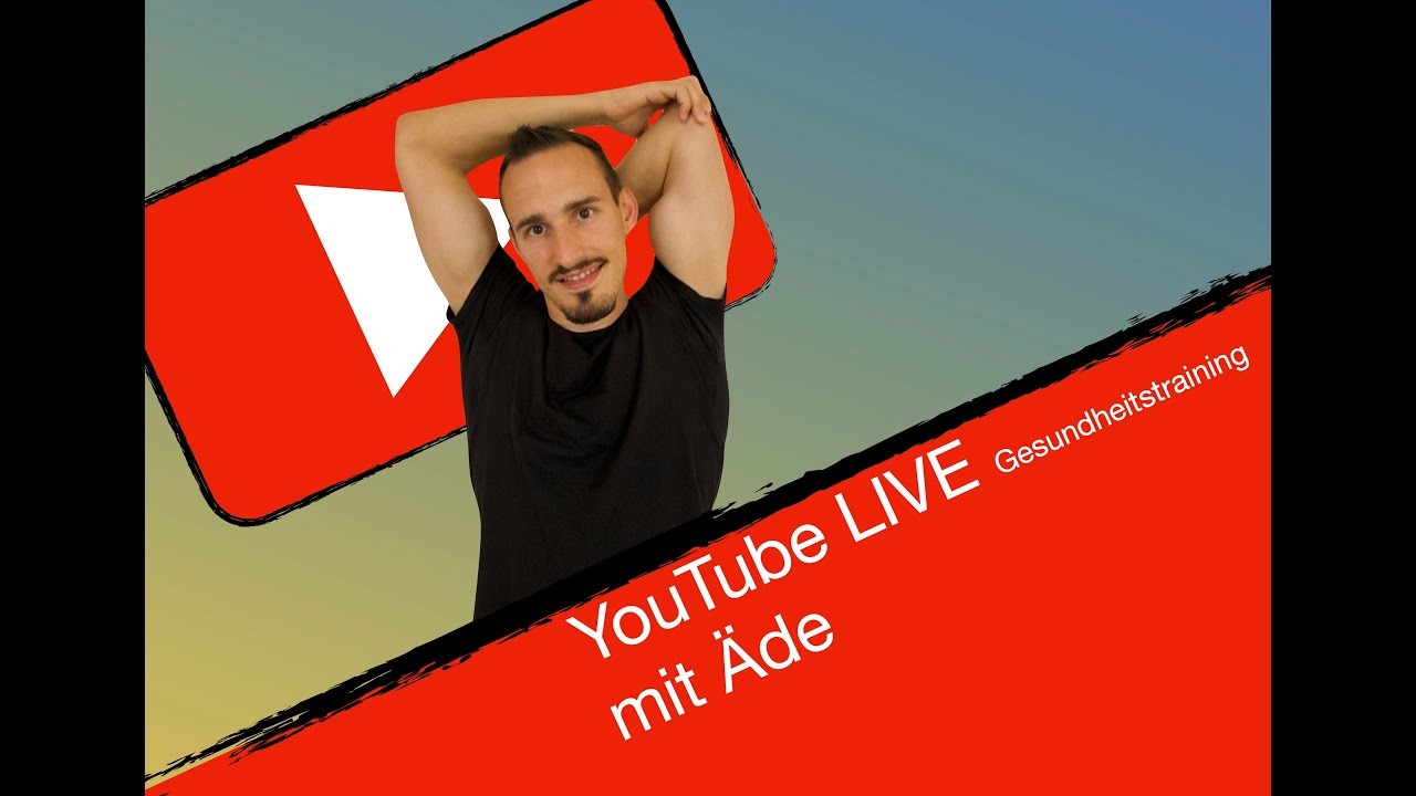 LIVE Gesundheitstraining mit Äde 25.07.20; Ruhiges Aufwärmen, leichtes Dehnen und Rückenübungen