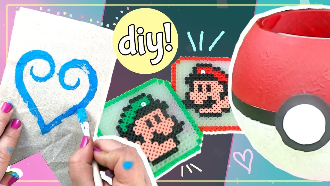 NINTENDO Summer DiY Merch ???????? Sommerferien DiYs gegen Langeweile ❤️DIY Pokeball selber machen