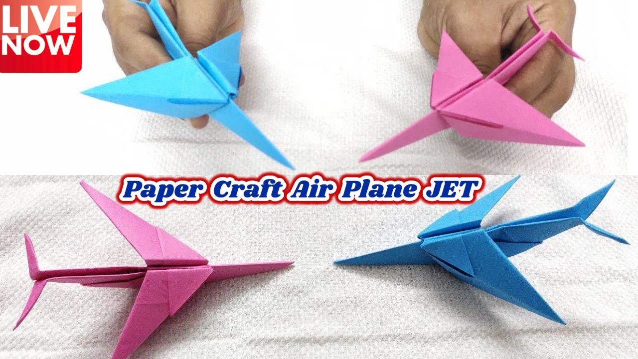 Paper Craft Plane JET | LIVE  [????]