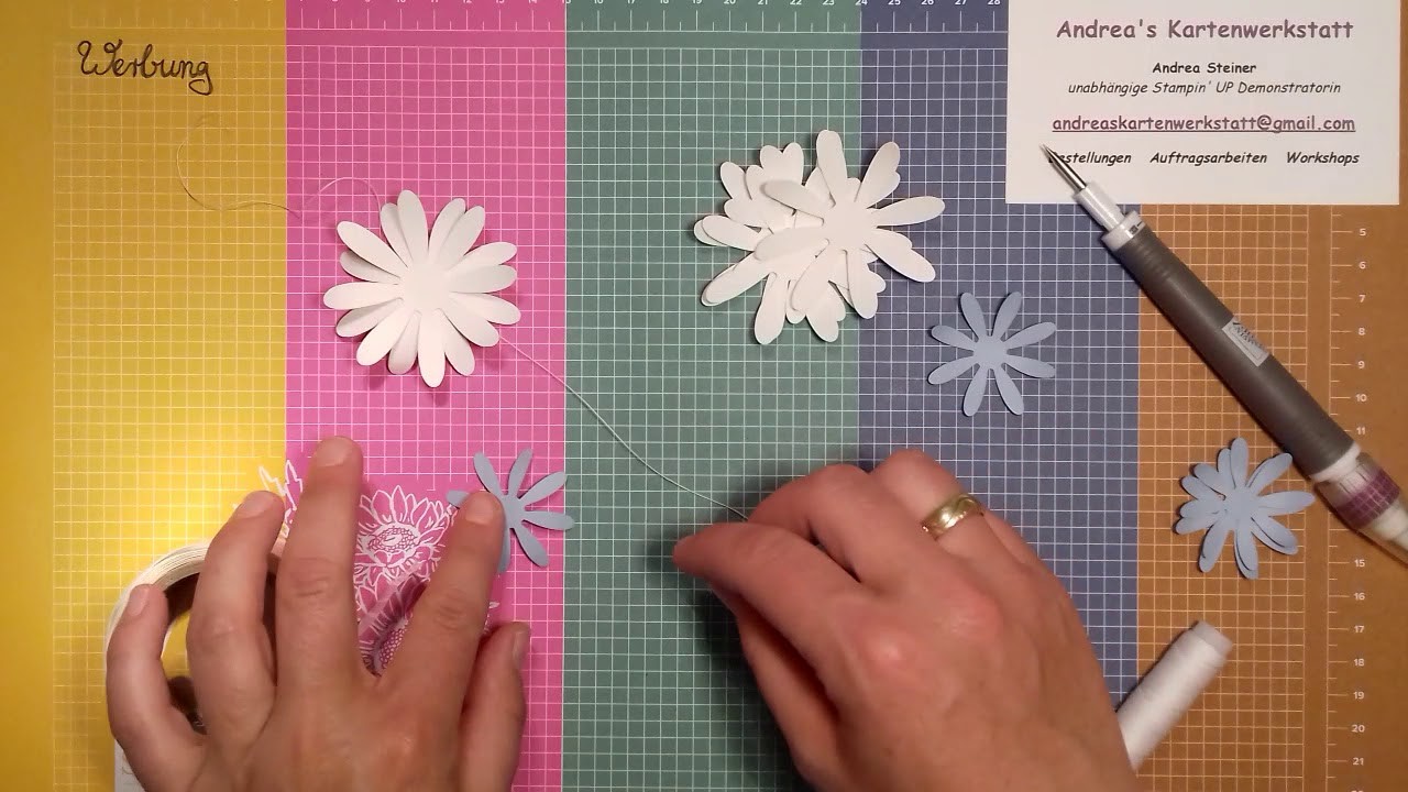 Raumdeko mit Handstanzen - Stampin'Up! für Groß und Klein