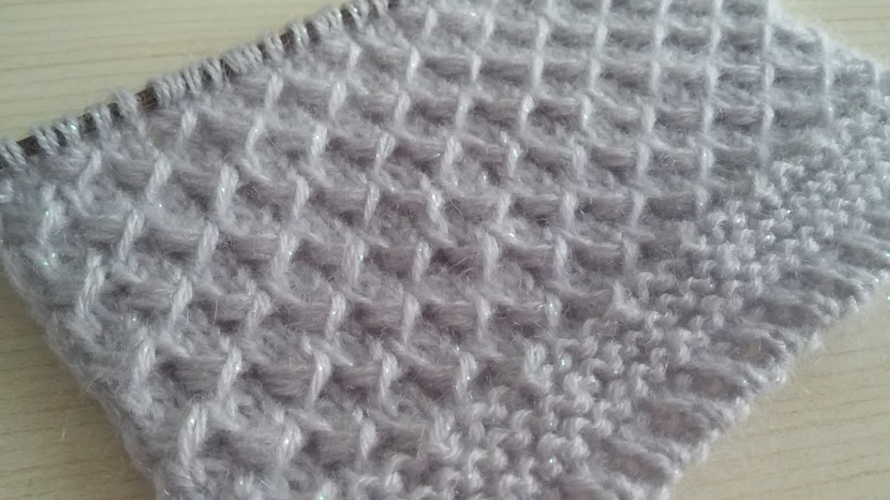 Sır gibi saklanan örgü modelini buldum. Strickmuster. knitting patterns