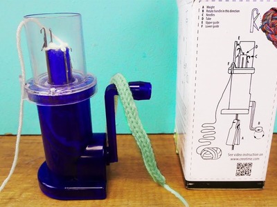 Strickmühle Anleitung | Wie benutzt man eine Stickmühle und wofür? Knittingmill