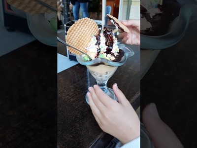 13. Juli 2020 eis beim Italiener