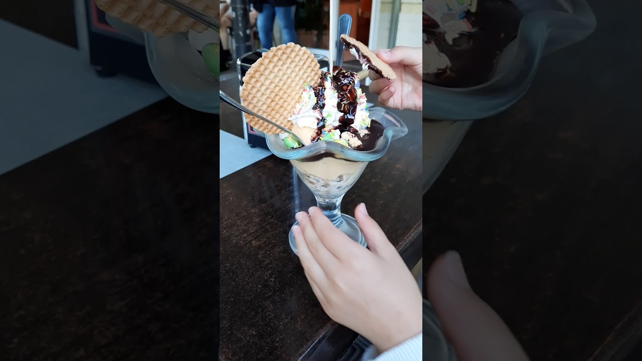 13. Juli 2020 eis beim Italiener