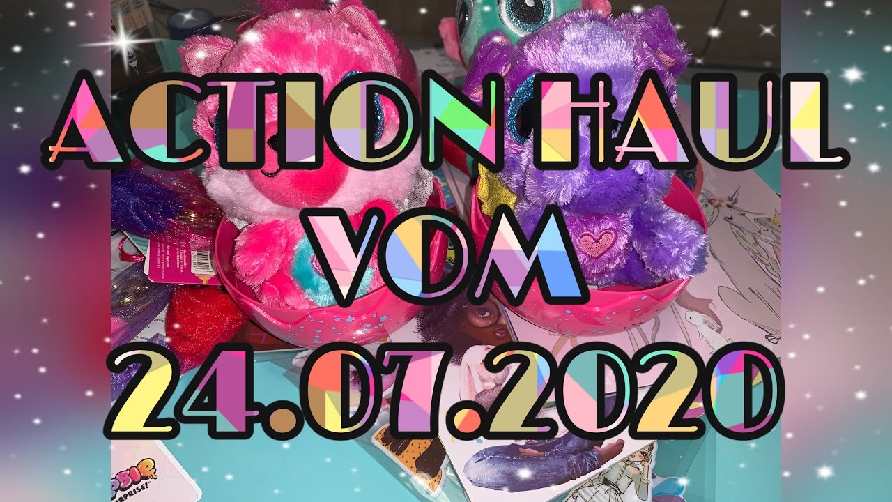 ACTION HAUL VOM 24.07.2020 ** NEUE STICKER BOOKS * GOOMIES * HATCHIMALS ** VORSICHT NIEDLICH ❣️????????