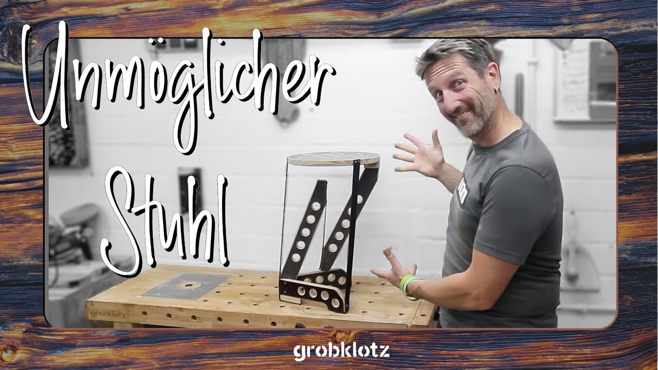 Der unmögliche Stuhl! ???? ???? Wie geht das??