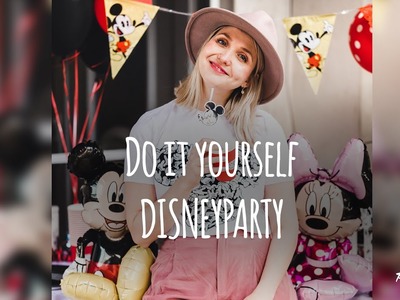 DIY & selbstgekauft: Die perfekte #Disney Party: Micky Maus Pinata, Toy Story Food & Letter Cake