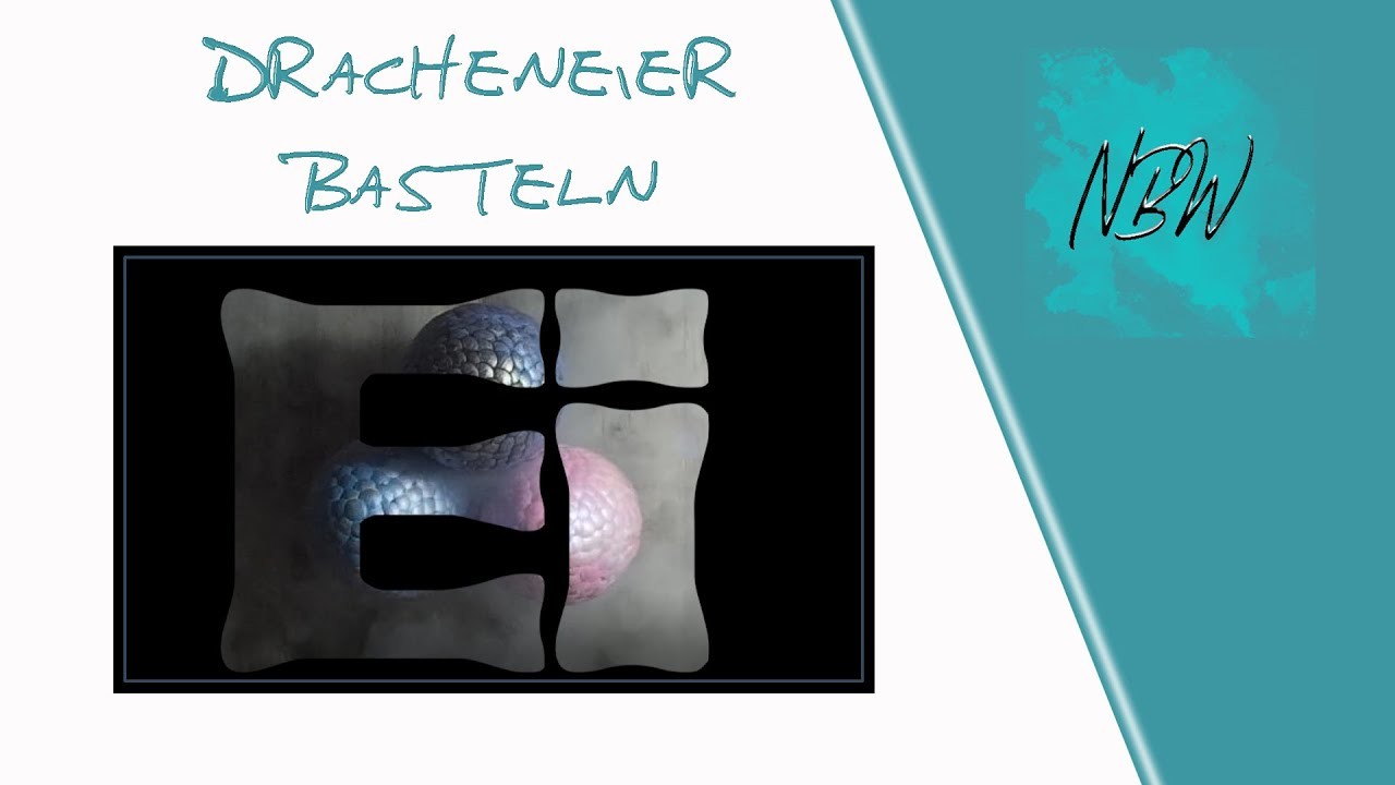 Dracheneier basteln