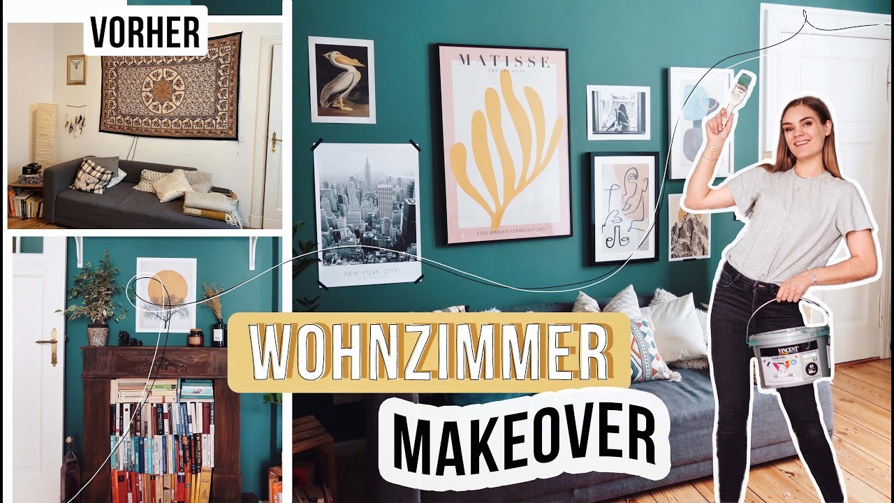 Extrem Wohnzimmer Makeover in 24h *Pinterest Goals* - Teil 10. I'mJette