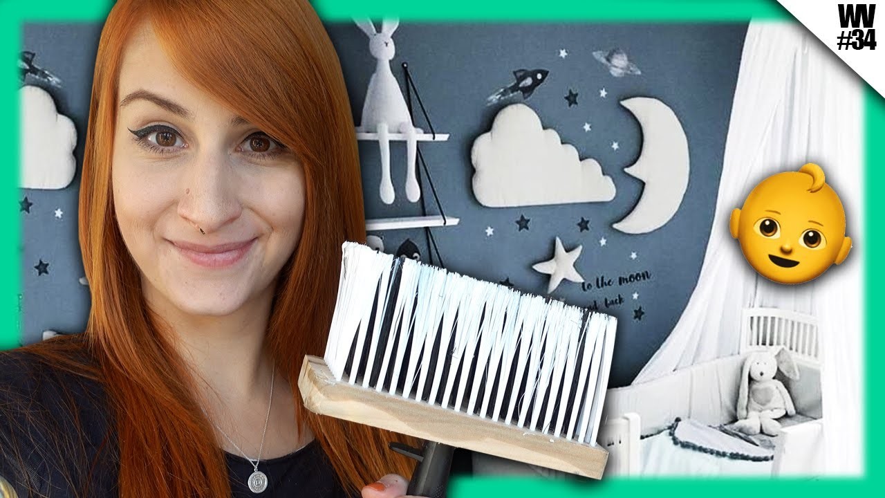 Kinderzimmer einrichten - Wir tapezieren ???? - Weekly Vlog #34