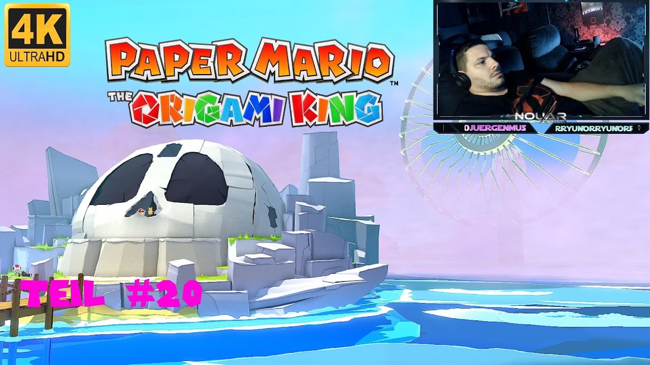 Paper Mario: The Origami King, Den Nebel über dem Meer wegpusten [Teil XX][4K] [Deutsch]