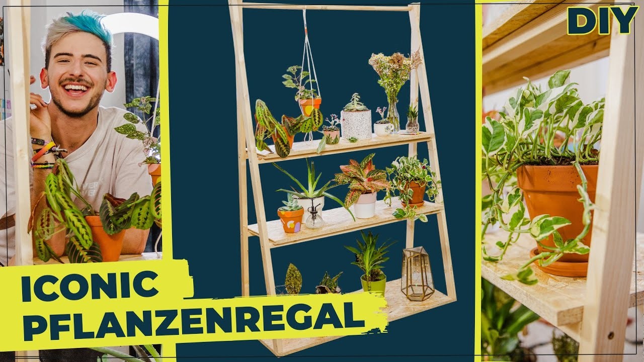 Pflanzenregal selber bauen mit @Dimxoo  | DIY Möbelbau
