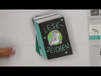 Tutorial Buchkarte mit Stampin' UP! Produkten