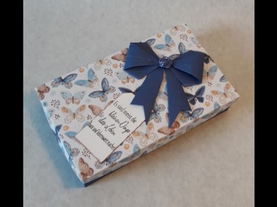 Tutorial - Geschenkbox aus Papier von Action
