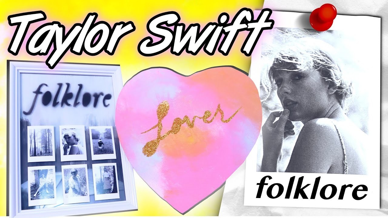 3 Taylor Swift DIY Room Decor Ideas - "folklore" inspiriert | Dimxoo
