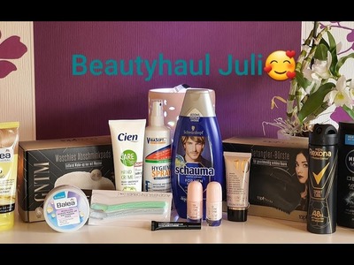 Beauty Haul Juli `20.Catrice,Essence,GNTM,Gard,Balea,DM.rossmann,Nivea,MAC,Cien,Schauma,Rexona