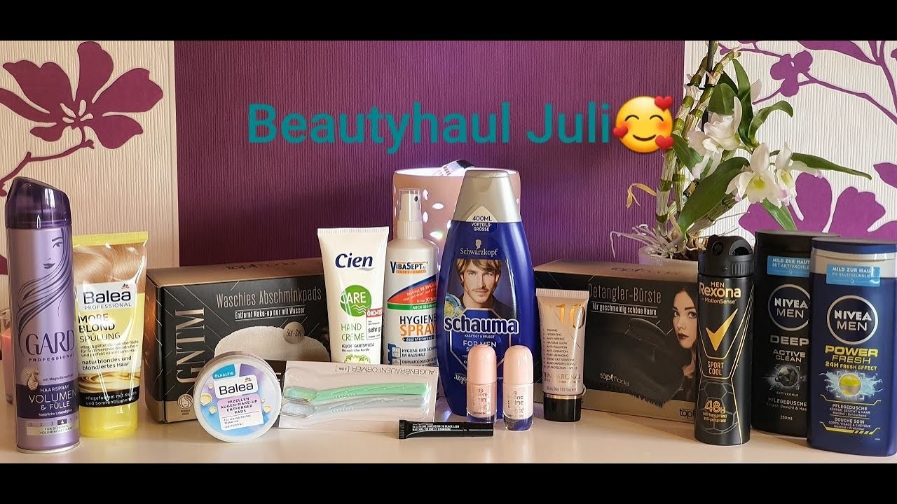 Beauty Haul Juli `20.Catrice,Essence,GNTM,Gard,Balea,DM.rossmann,Nivea,MAC,Cien,Schauma,Rexona