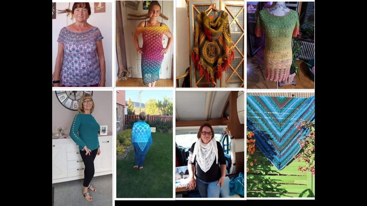 Handarbeiten von Freunden aus der Facebookgruppe