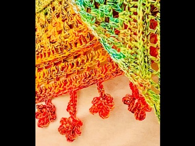 Helmi’s blumige Häkelbordüre