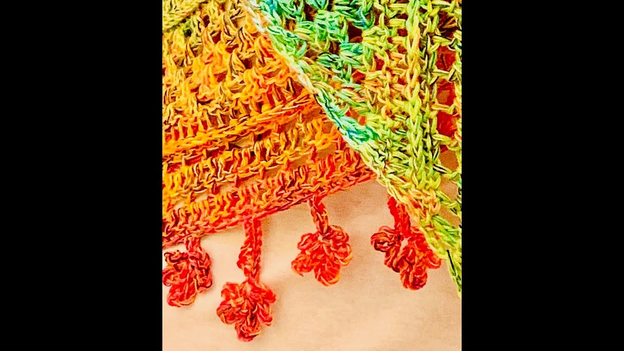 Helmi’s blumige Häkelbordüre